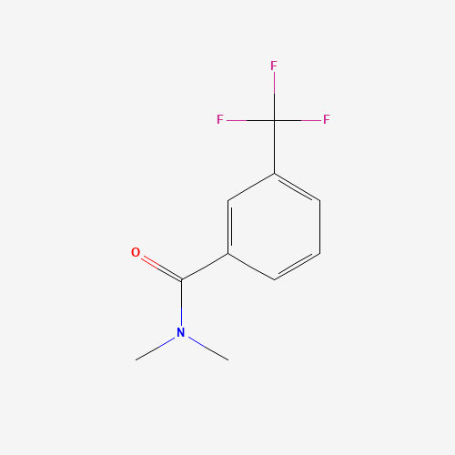 N,N-DIMETHYL-3-(TRIFLUOROMETHYL)BENZAMIDE (CAS: 90238-10-1) - Chemical Structure and Molecular Formula 