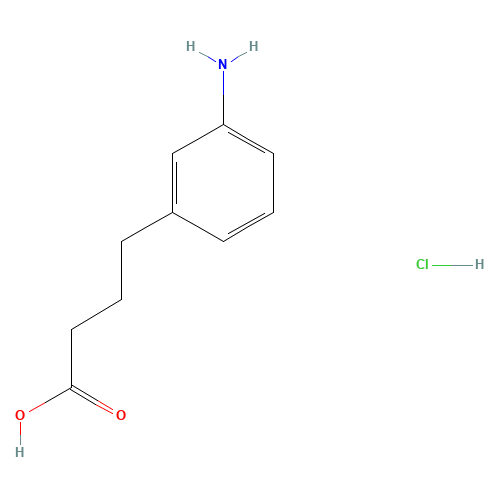 4-(3-AMINOPHENYL)BUTYRIC ACID,HYDROCHLORIDE (CAS: 91843-18-4) - Related Chemical Product