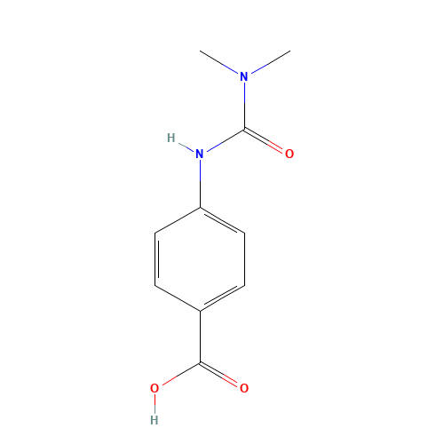 4-(3,3-DIMETHYL-UREIDO)BENZOIC ACID (CAS: 91880-51-2) - Related Chemical Product