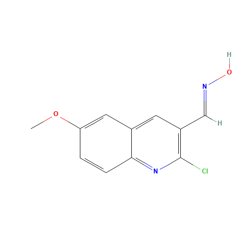 2-CHLORO-6-METHOXY-3-QUINOLINECARBALDEHYDE OXIME (CAS: 93299-50-4) - Related Chemical Product