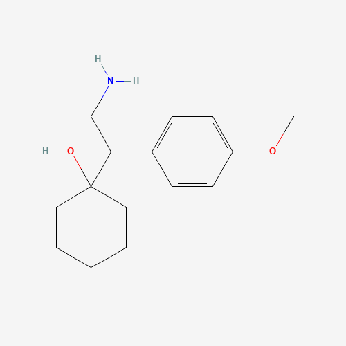 1-(4-Methoxyphenyl)-2-aminoethyl cyclohexanol hydrochloride (CAS: 93413-77-5) - Related Chemical Product
