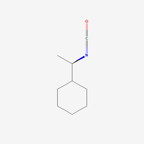 (R)-1-CYCLOHEXYLETHYL ISOCYANATE (CAS: 93470-26-9) - Chemical Structure and Molecular Formula 