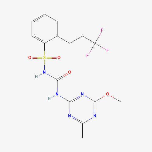 Prosulfuron (CAS: 94125-34-5) - Chemical Structure and Molecular Formula 