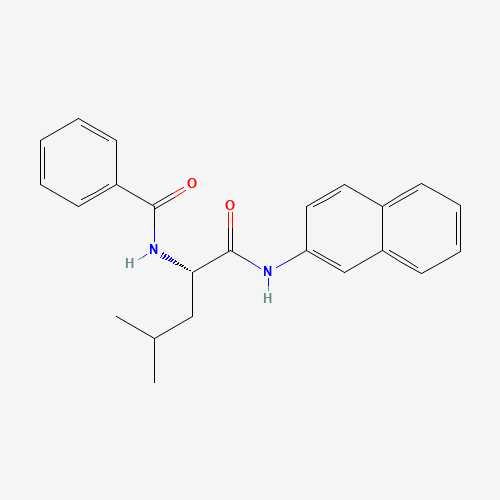 BZ-LEU-BETANA (CAS: 94441-89-1) - Chemical Structure and Molecular Formula 