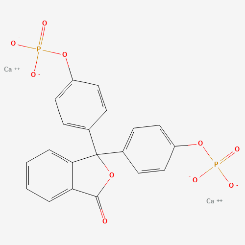 Phenolphthalein diphosphate calcium salt (CAS: 94465-66-4) - Chemical Structure and Molecular Formula 