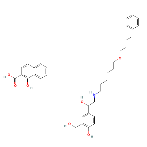 Salmeterol xinafoate (CAS: 94749-08-3) - Related Chemical Product