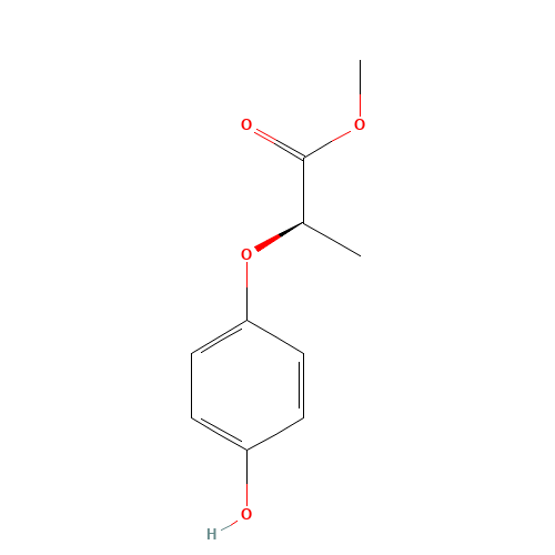 Methyl (R)-(+)-2-(4-hydroxyphenoxy)propanoate (CAS: 96562-58-2) - Related Chemical Product