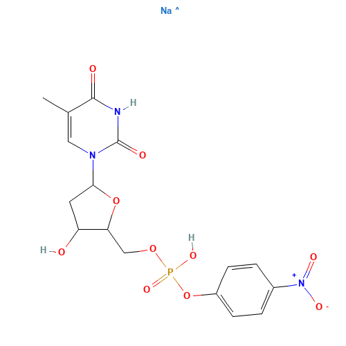 THYMIDINE 5'-MONOPHOSPHATE P-NITROPHENYL ESTER SODIUM SALT (CAS: 98179-10-3) - Related Chemical Product