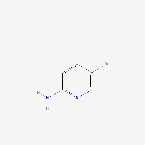 2-Amino-5-bromo-4-methylpyridine (CAS: 98198-48-2) - Chemical Structure and Molecular Formula 