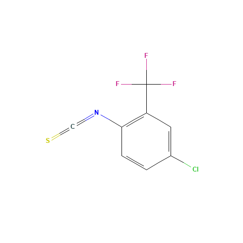 4-CHLORO-2-(TRIFLUOROMETHYL)PHENYL ISOTHIOCYANATE (CAS: 99195-86-5) - Related Chemical Product