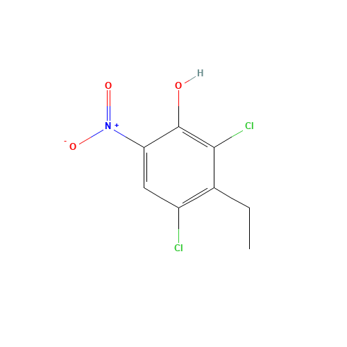 2,4-Dichloro-3-ethyl-6-nitrophenol (CAS: 99817-36-4) - Related Chemical Product