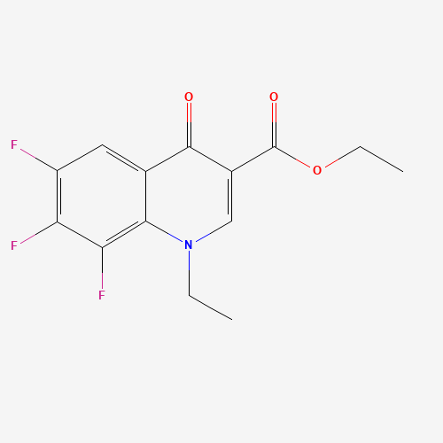 Ethyl 1-ethyl-6,7,8-trifluoro-1,4-dihydro-4-oxoquinoline-3-carboxylate (CAS: 100501-62-0) - Related Chemical Product