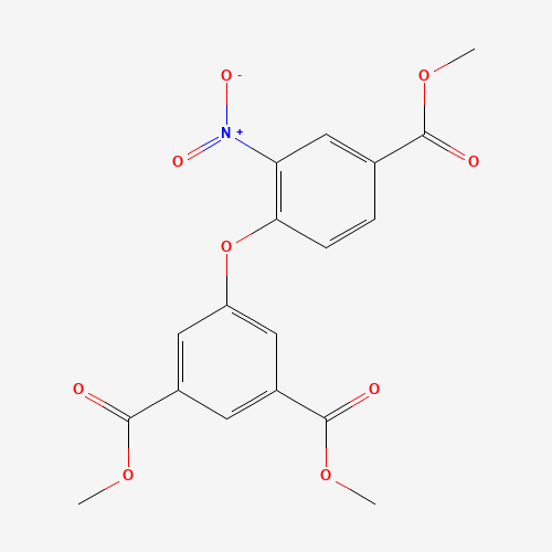 METHYL-3-NITRO-4-(3,5-DICARBOXYMETHYL-PHENOXY)-BENZOATE (CAS: 100596-39-2) - Related Chemical Product
