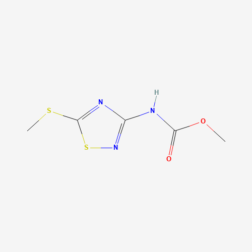 METHYL 5-METHYLTHIO-1,2,4-THIADIAZOL-3-YLCARBAMATE (CAS: 101848-19-5) - Related Chemical Product