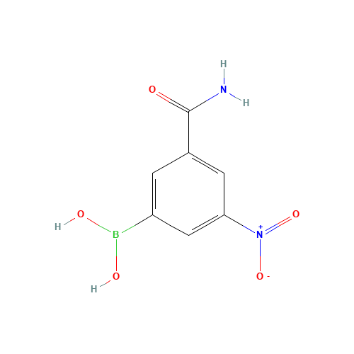 3-CARBAMOYL-5-NITROPHENYLBORONIC ACID (CAS: 102170-51-4) - Related Chemical Product