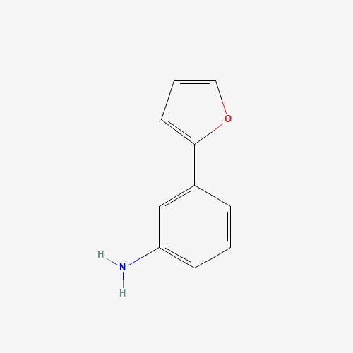 3-(2-FURYL)ANILINE (CAS: 102269-42-1) - Chemical Structure and Molecular Formula 