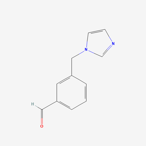 3-(1H-IMIDAZOL-1-YLMETHYL)BENZALDEHYDE (CAS: 102432-05-3) - Related Chemical Product