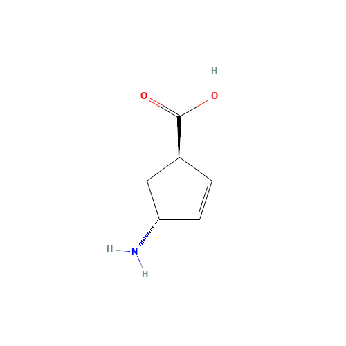 (-)-(1S,4R)-4-AMINOCYCLOPENT-2-ENECARBOXYLIC ACID (CAS: 102579-72-6) - Related Chemical Product