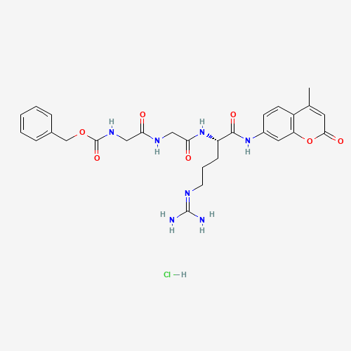 Z-GLY-GLY-ARG-7-AMINO-4-METHYLCOUMARIN (CAS: 102601-58-1) - Related Chemical Product