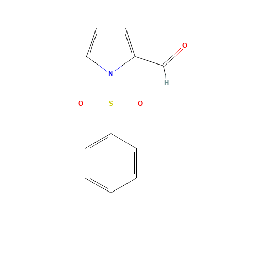 1-(P-TOLUENESULFONYL)PYRROLE-2-ALDEHYDE (CAS: 102619-05-6) - Chemical Structure and Molecular Formula 