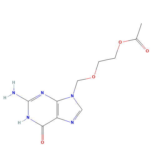 9-(2'-ACETOXYETHOXYMETHYL)-GUANINE (CAS: 102728-64-3) - Related Chemical Product