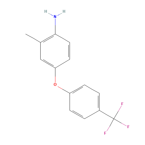 2-METHYL-4-(4-TRIFLUOROMETHYL-PHENOXY)-PHENYLAMINE (CAS: 102766-74-5) - Related Chemical Product