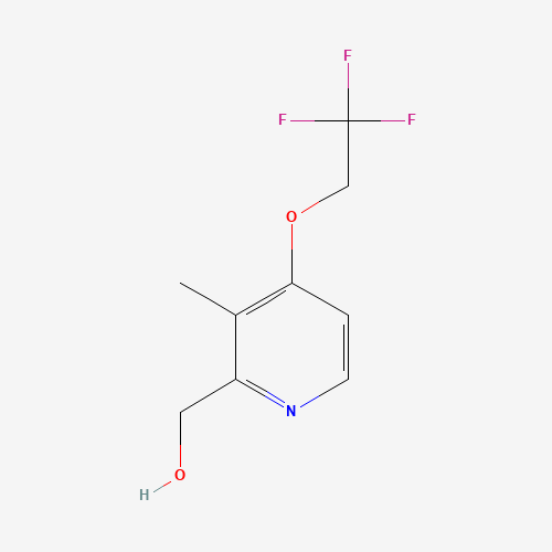 2-Hydroxymethyl-3-methyl-4-(2,2,2-trifluoroethoxy)pyridine hydrochloride (CAS: 103577-66-8) - Related Chemical Product