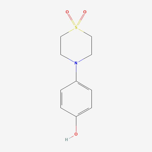 4-(4-HYDROXYPHENYL)THIOMORPHOLINE 1,1-DIOXIDE (CAS: 103661-13-8) - Related Chemical Product