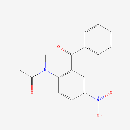 2-N,N-METHYLACETYLAMINO-5-NITROBENOPHENONE (CAS: 103697-03-6) - Related Chemical Product