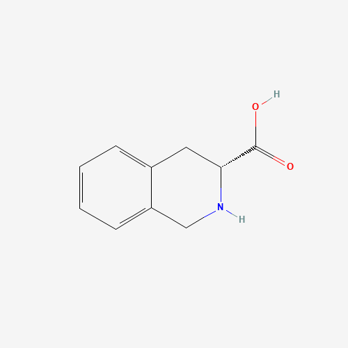 D-1,2,3,4-Tetrahydroisoquinoline-3-carboxylic acid (CAS: 103733-65-9) - Chemical Structure and Molecular Formula 