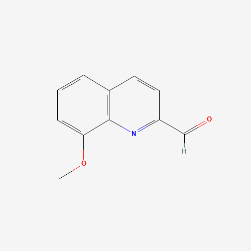 8-METHOXY-QUINOLINE-2-CARBALDEHYDE (CAS: 103854-64-4) - Chemical Structure and Molecular Formula 