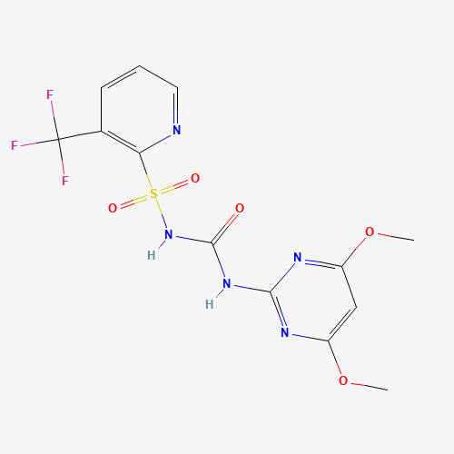 Flazasulfuron (CAS: 104040-78-0) - Chemical Structure and Molecular Formula 