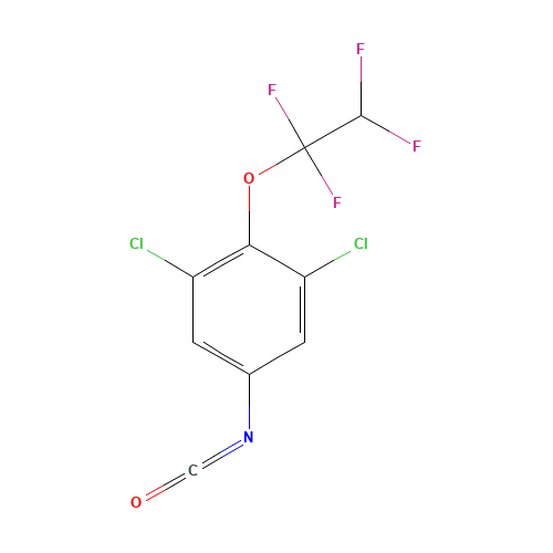 3,5-Dichloro-4-(1,1,2,2-tetrafluoroethoxy)phenyl isocyanate (CAS: 104147-33-3) - Related Chemical Product