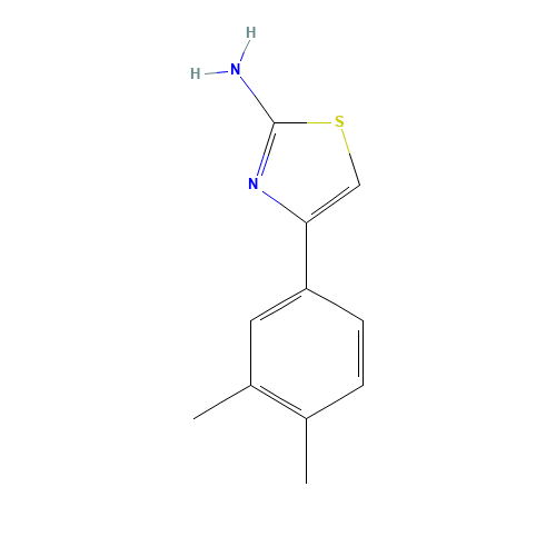 4-(3,4-DIMETHYL-PHENYL)-THIAZOL-2-YLAMINE (CAS: 104296-00-6) - Related Chemical Product