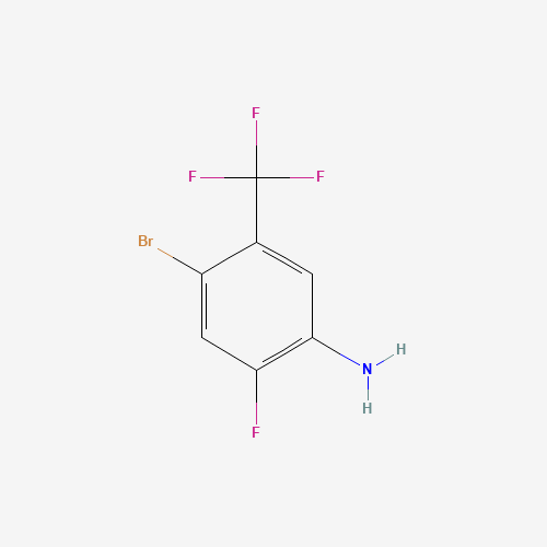 4-BROMO-2-FLUORO-5-(TRIFLUOROMETHYL)ANILINE (CAS: 104460-70-0) - Related Chemical Product