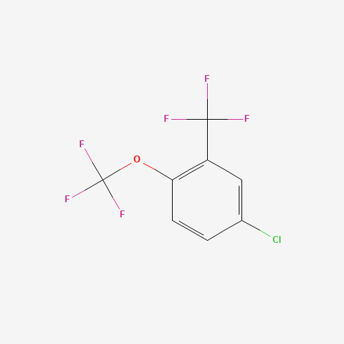 4-CHLORO-1-TRIFLUOROMETHOXY-2-TRIFLUOROMETHYL-BENZENE (CAS: 104678-86-6) - Related Chemical Product
