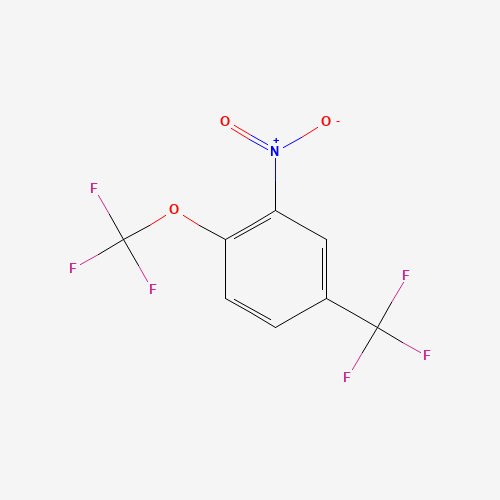 2-NITRO-1-TRIFLUOROMETHOXY-4-TRIFLUOROMETHYL-BENZENE (CAS: 104678-93-5) - Related Chemical Product