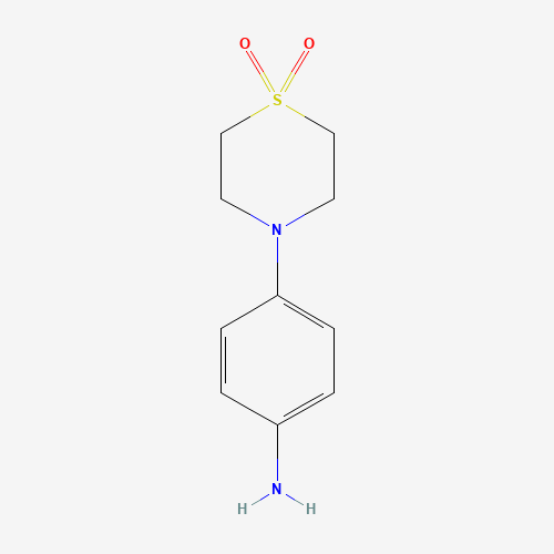 4-(4-AMINOPHENYL)THIOMORPHOLINE 1,1-DIOXIDE (CAS: 105297-10-7) - Related Chemical Product