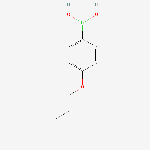 4-Butoxyphenylboronic Acid (CAS: 105365-51-3) - Chemical Structure and Molecular Formula 