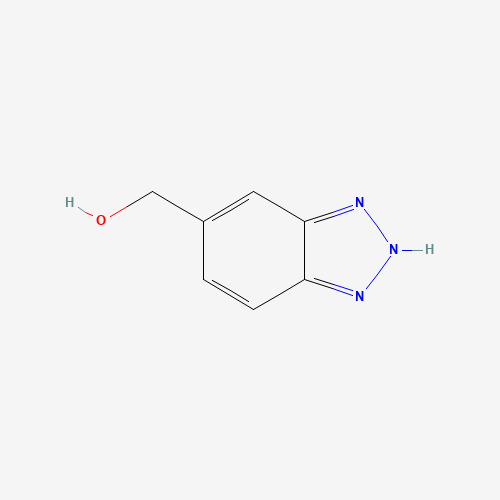 (1H-BENZO[D][1,2,3]TRIAZOL-5-YL)METHANOL (CAS: 106429-67-8) - Chemical Structure and Molecular Formula 