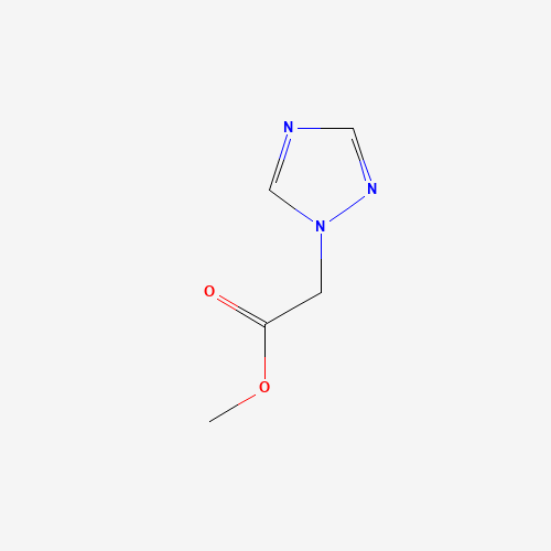METHYL 2-(1H-1,2,4-TRIAZOL-1-YL)ACETATE (CAS: 106535-16-4) - Chemical Structure and Molecular Formula 
