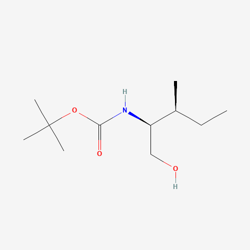 N-Boc-(2S,3S)-(-)-2-Amino-3-methyl-1-pentanol (CAS: 106946-74-1) - Chemical Structure and Molecular Formula 
