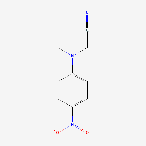 N-CYANOMETHYL-N-METHYL-4-NITROANILINE (CAS: 107023-66-5) - Chemical Structure and Molecular Formula 