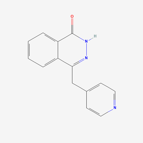 4-(4-PYRIDYLMETHYL)-1(2H)-PHTALAZINONE (CAS: 107558-48-5) - Chemical Structure and Molecular Formula 