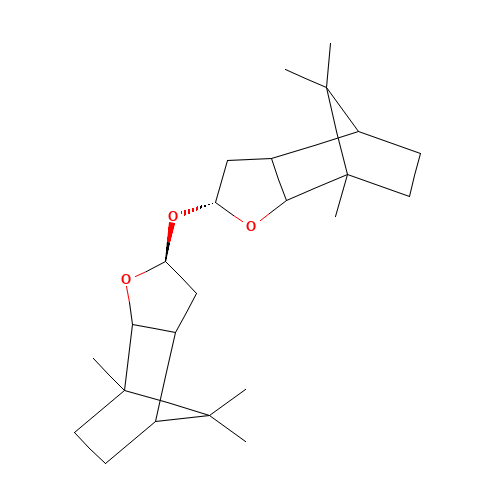 (2S)-(-)-2,2'-OXYBIS(OCTAHYDRO-7,8,8-TRIMETHYL-4,7-METHANOBENZOFURAN) (CAS: 108031-80-7) - Related Chemical Product