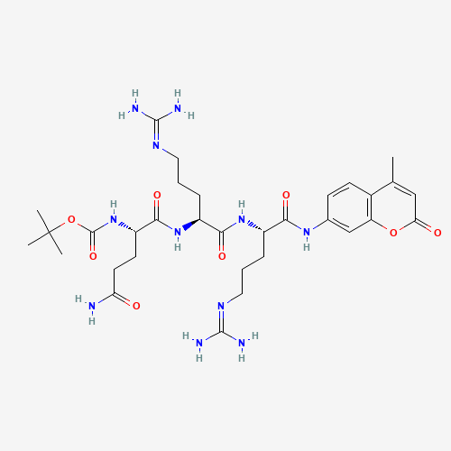 BOC-GLN-ARG-ARG-AMC ACETATE SALT (CAS: 109376-05-8) - Related Chemical Product
