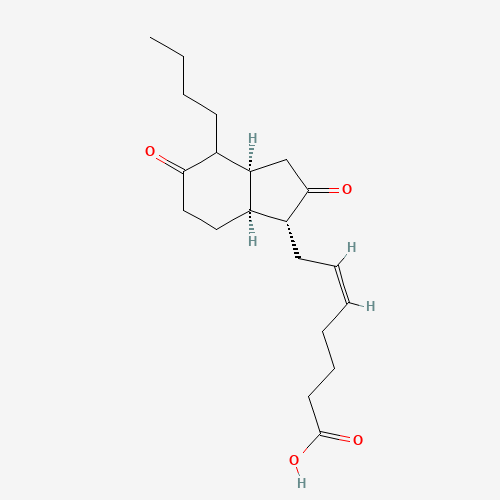 11-DEOXY-13,14-DIHYDRO-15-KETO-11BETA,16CHI-CYCLOPROSTAGLANDIN E2 (CAS: 109826-53-1) - Related Chemical Product