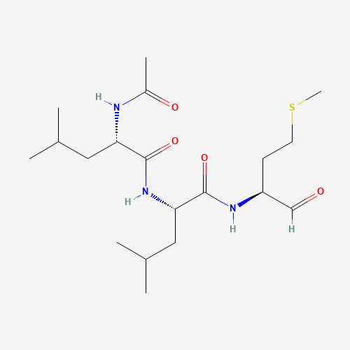 CALPAIN INHIBITOR II chemical structure CALPAIN INHIBITOR II (CAS: 110115-07-6) - Chemical Structure and Molecular Formula