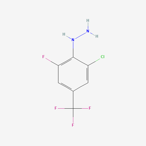 2-CHLORO-6-FLUORO-4-(TRIFLUOROMETHYL)-PHENYLHYDRAZINE (CAS: 110499-66-6) - Related Chemical Product