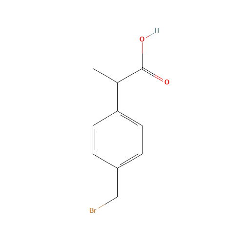 2-(4-Bromomethyl)phenylpropionic acid (CAS: 111128-12-2) - Related Chemical Product